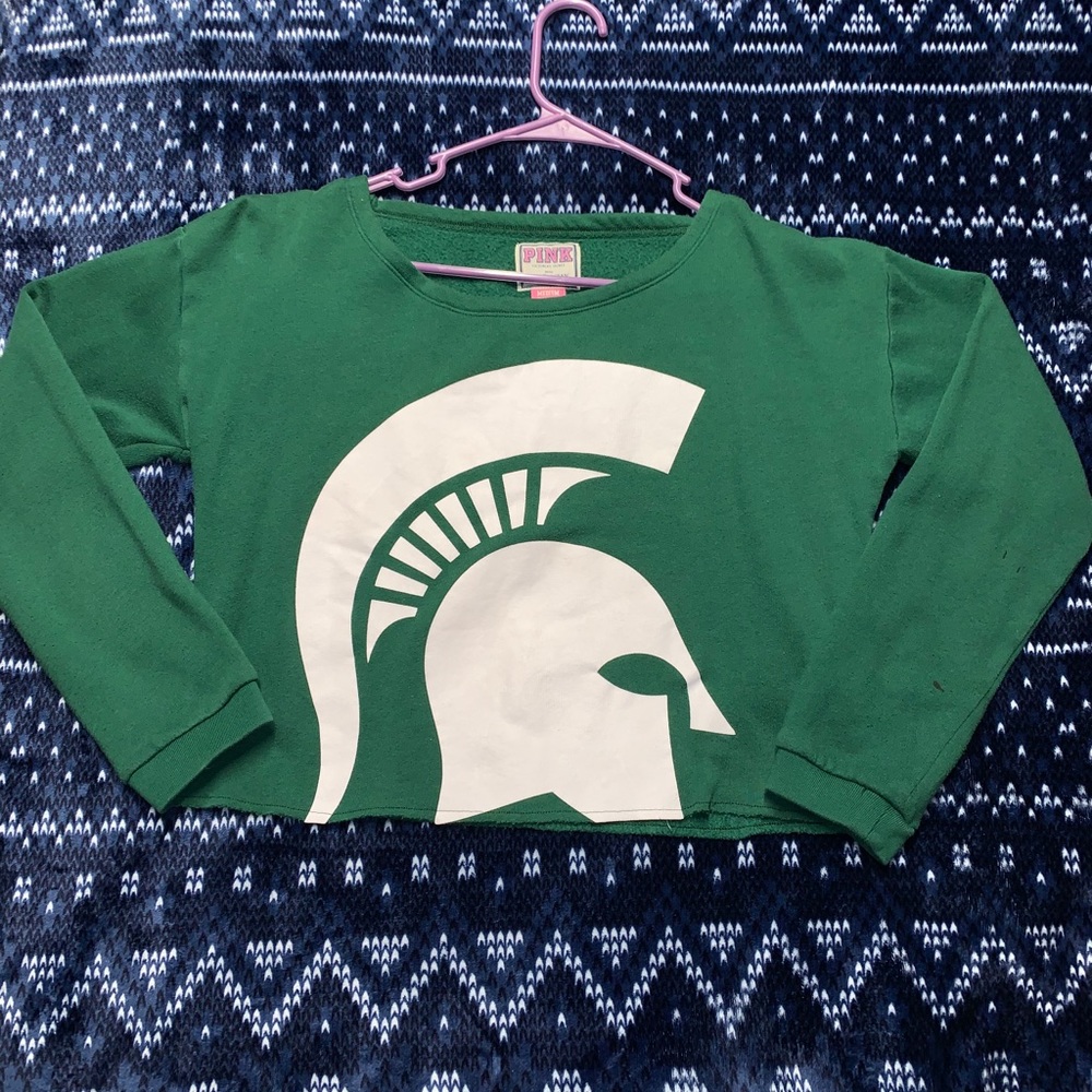2 Michigan State Sweaters